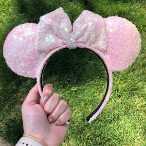 Magic Made Co. Millennial Pink Pearl Sequin Ears